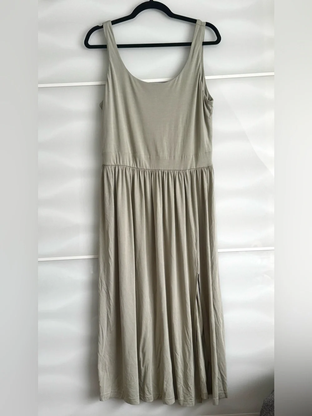 sage green tank dress Hot Girl Summer Sage Tank Dress – Crave Ivy Boutique main image 1